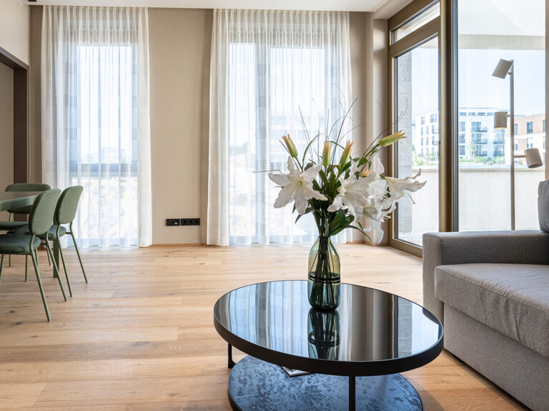 Haus 8 Apartment 2 Wohnzimmer